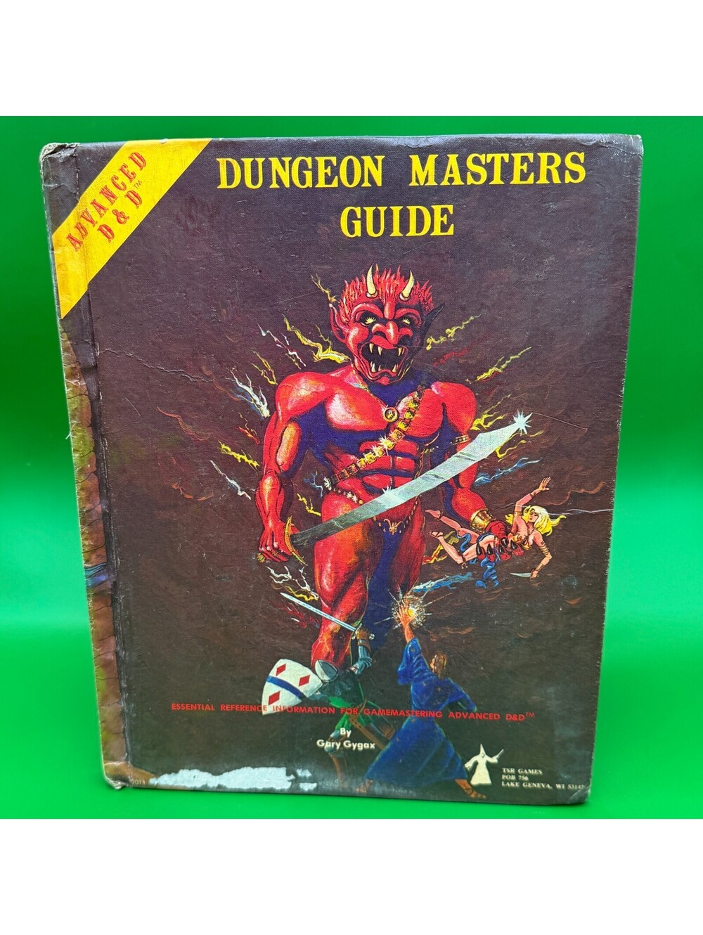 AD&D Dungeon Master's Guide 1st Edition 6th Printing Efreet Cover